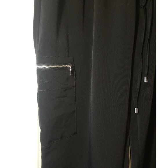 Express pants zipper cargo black large - Picture 4 of 6